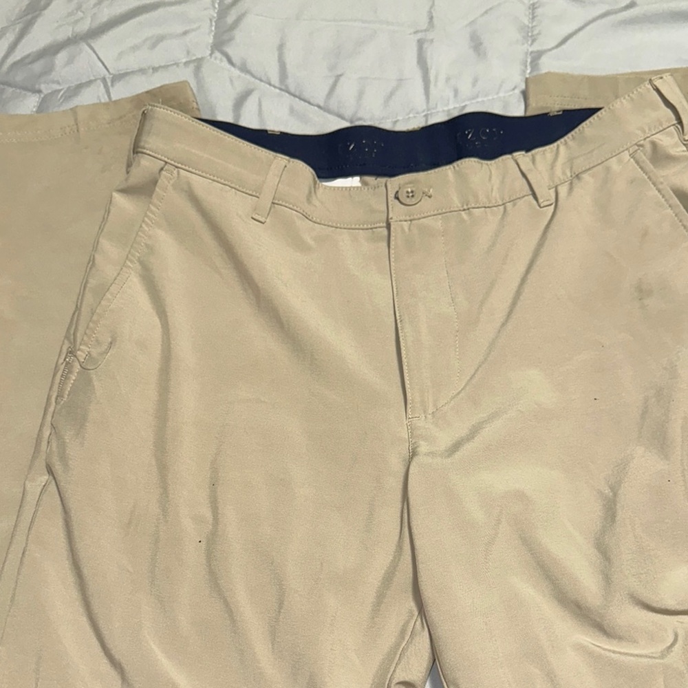 Izod Tan Chinos Lightweight Khakis